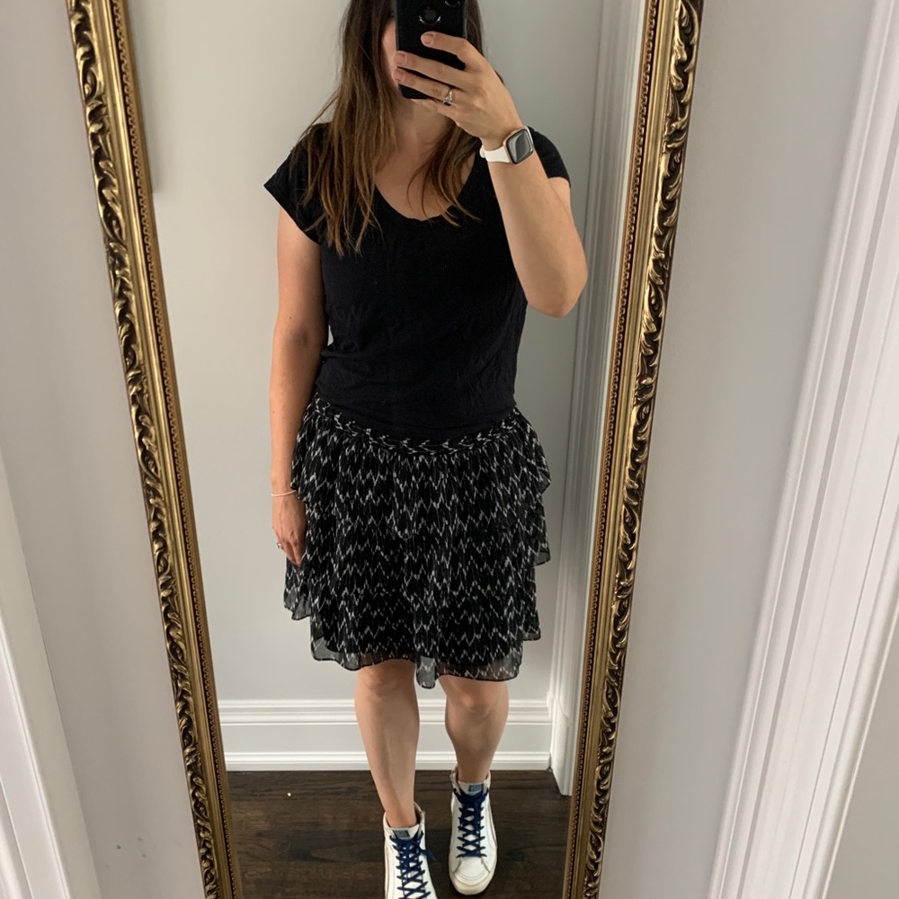 GAP tiered mini skirt - XL